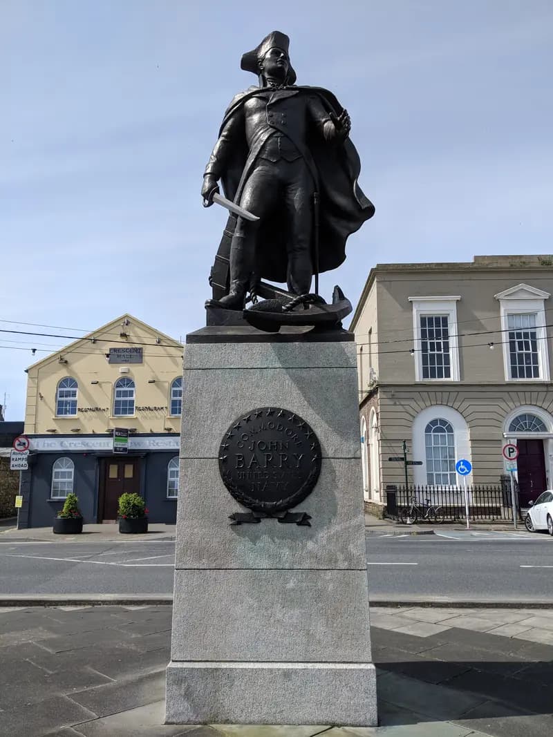 Crescent Quay & the John Barry Monument