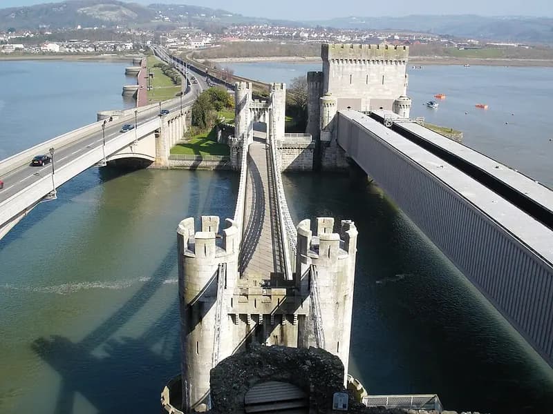 Three Bridges in a Row