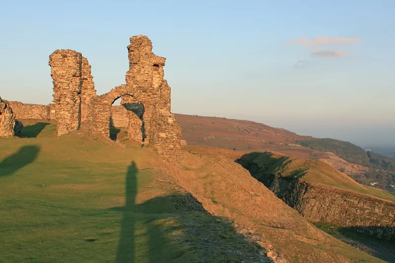 Walk up to Castell Dinas Brân