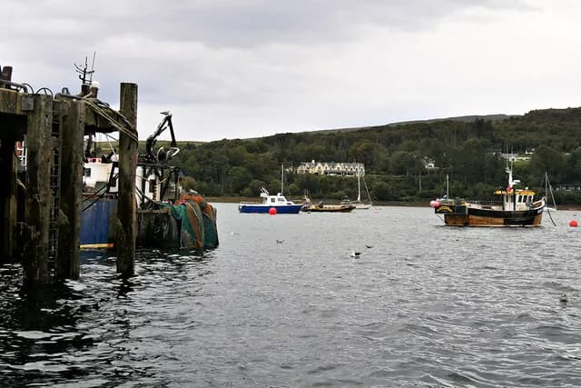 Portree Harbour and Quay Street