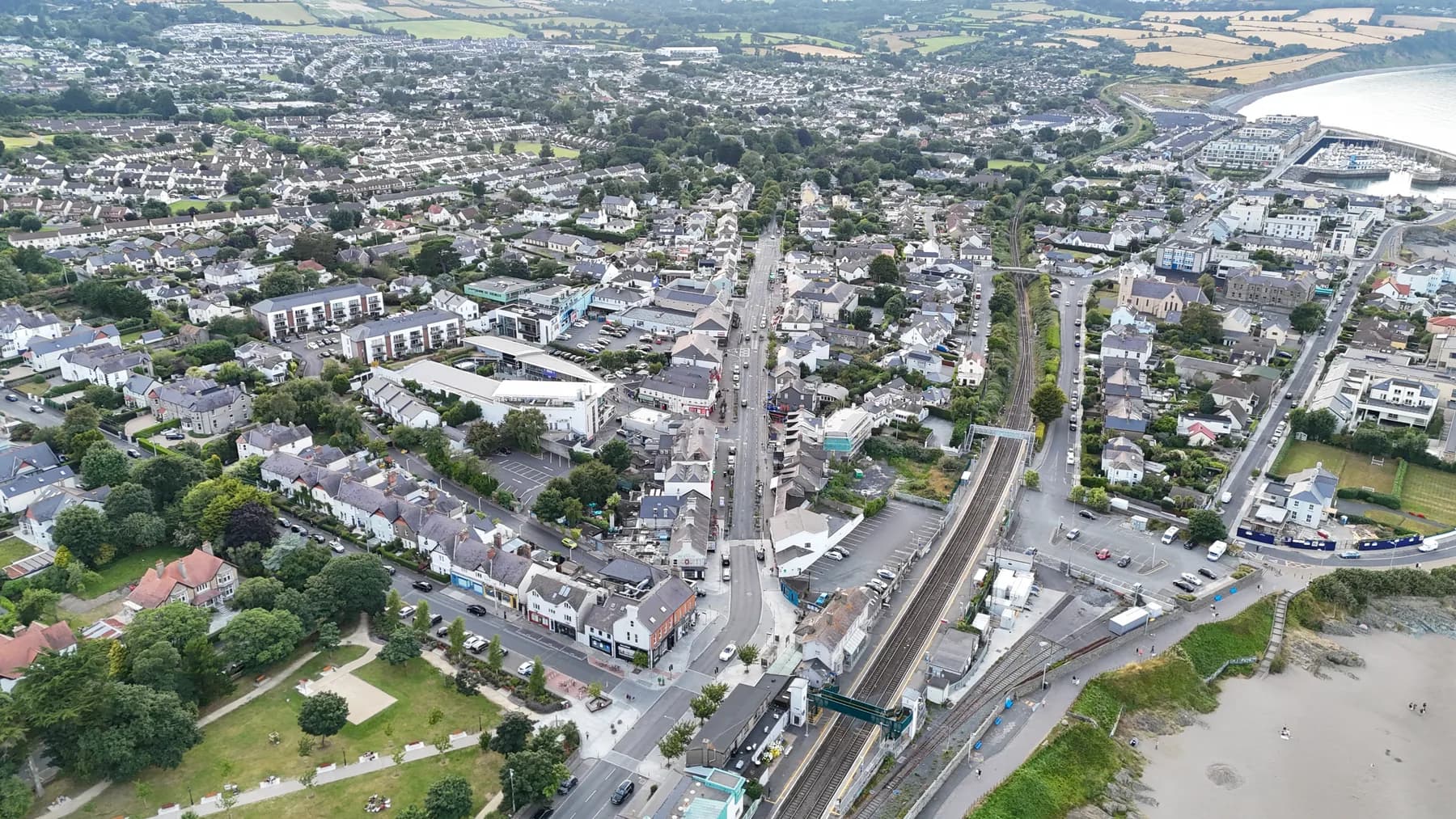 Greystones scenic view