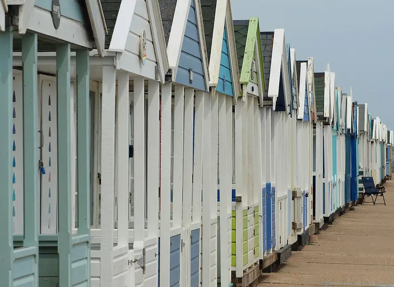 The Beach & the Beach Huts